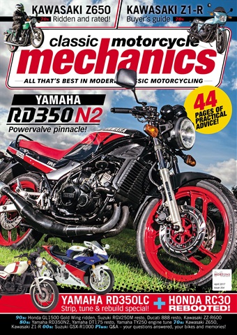 Classic Motorcycle Mechanics issue April 2017