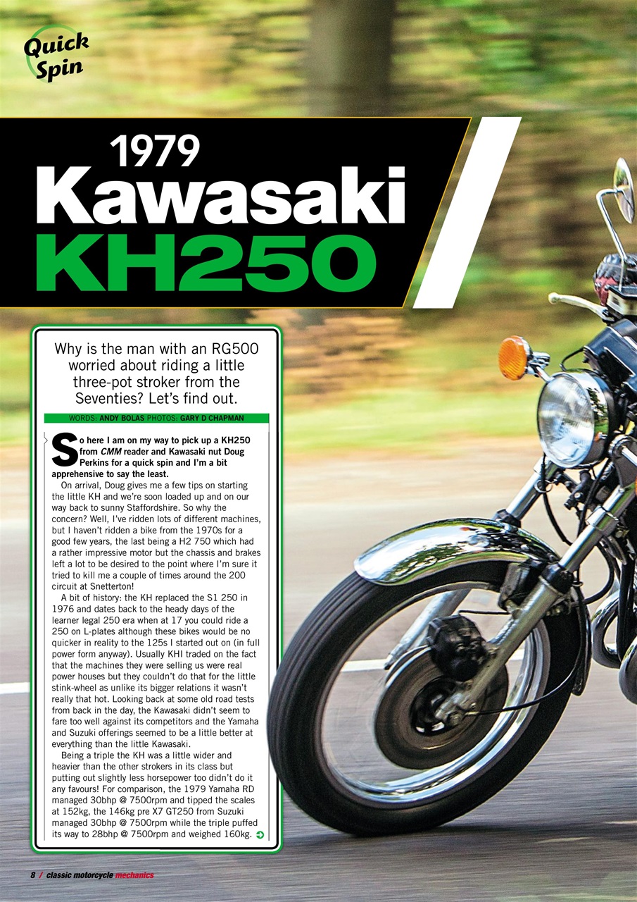 Classic Motorcycle Mechanics Preview Pages