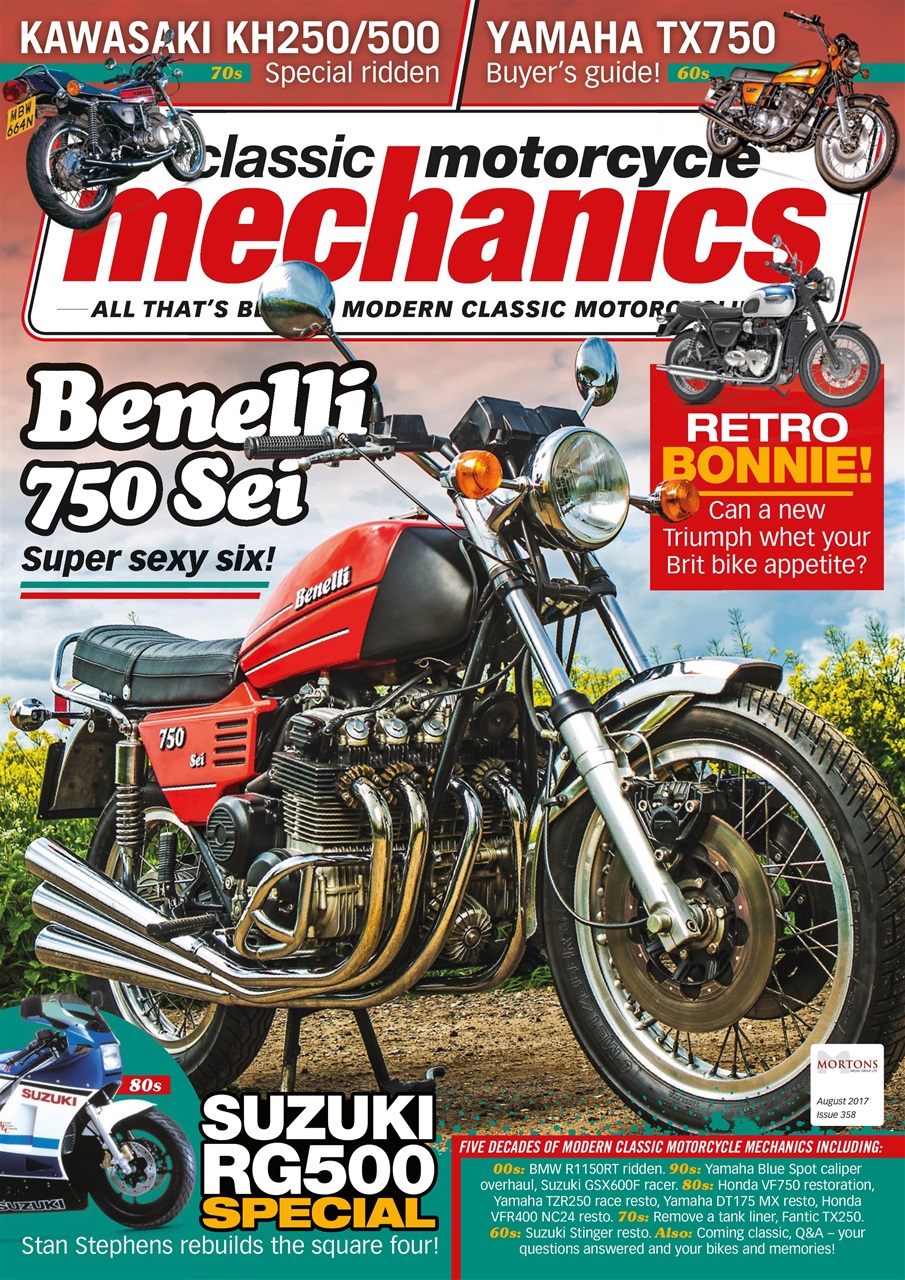 Classic Motorcycle Mechanics Preview Pages