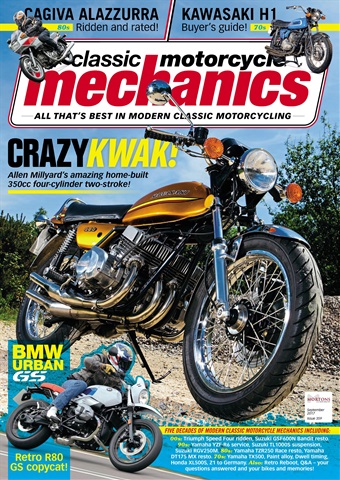 Classic Motorcycle Mechanics issue September 2017