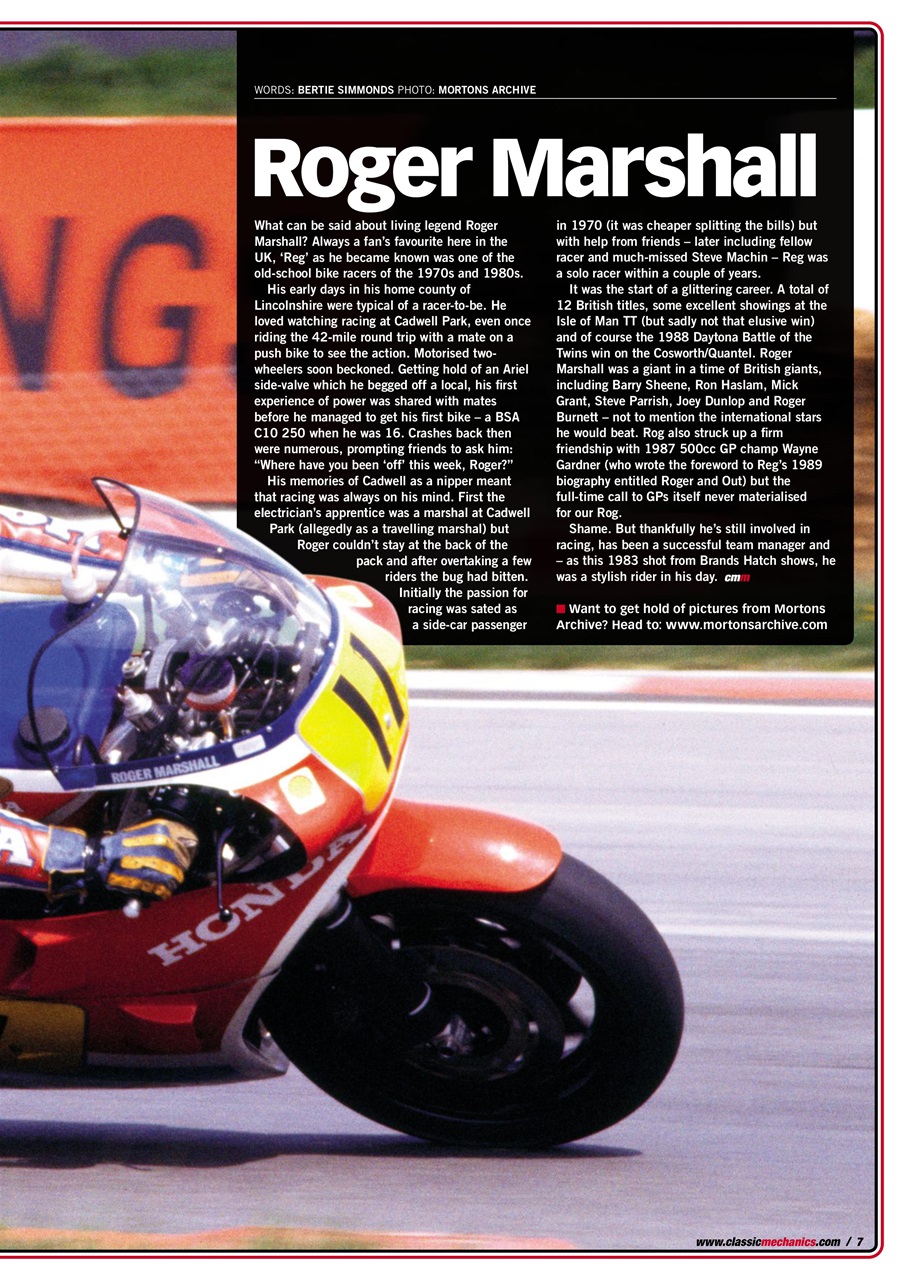 Classic Motorcycle Mechanics Preview Pages