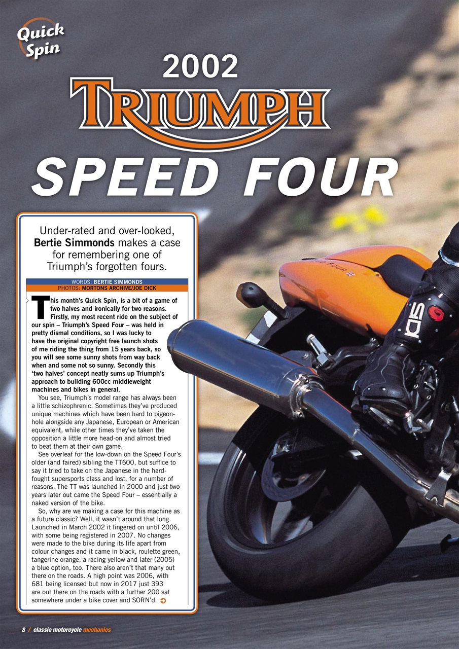 Classic Motorcycle Mechanics Preview Pages