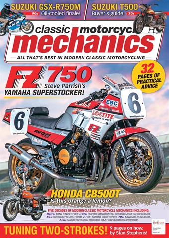 Classic Motorcycle Mechanics issue November 2017