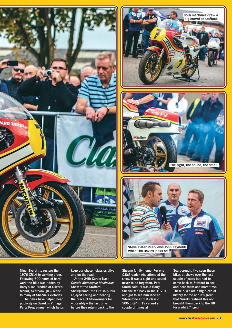 Classic Motorcycle Mechanics Preview Pages