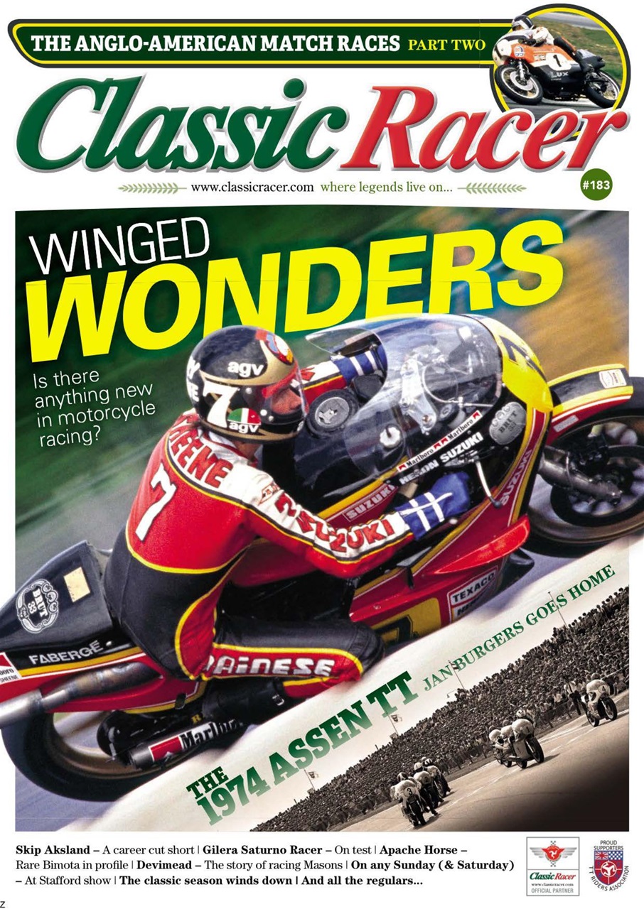 Classic Racer Preview Pages
