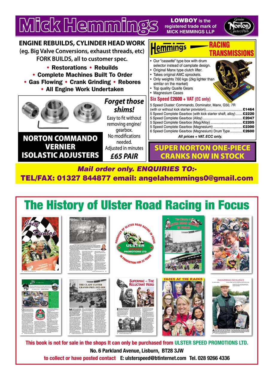 Classic Racer Preview Pages