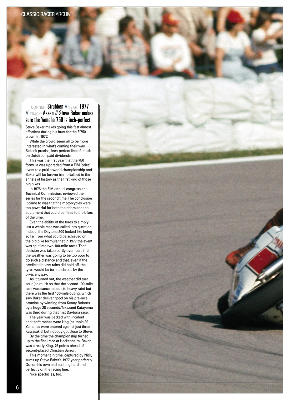 Classic Racer Preview Pages