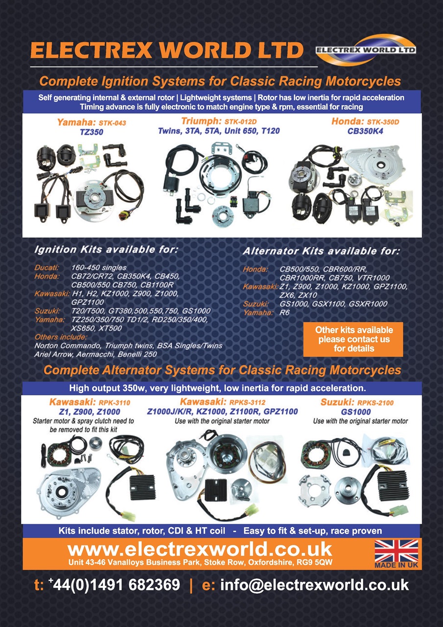 Classic Racer Preview Pages