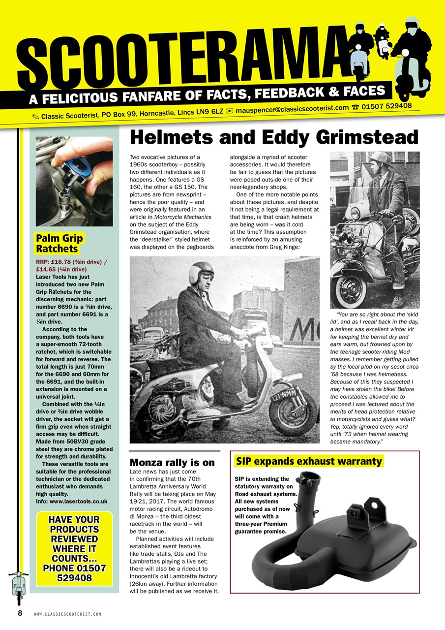 Classic Scooterist Preview Pages