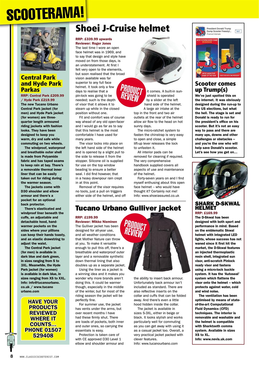 Classic Scooterist Preview Pages