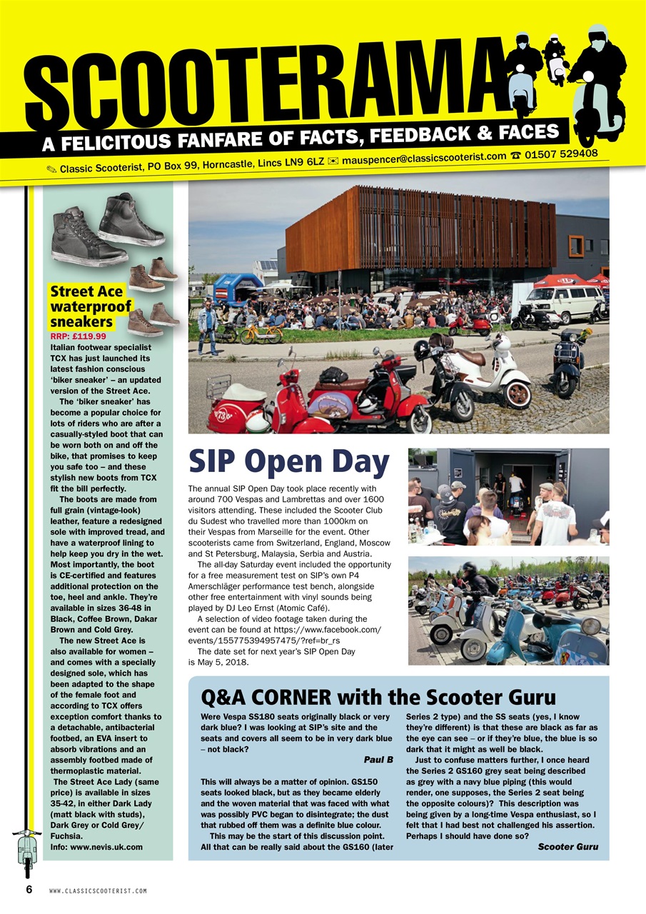 Classic Scooterist Preview Pages