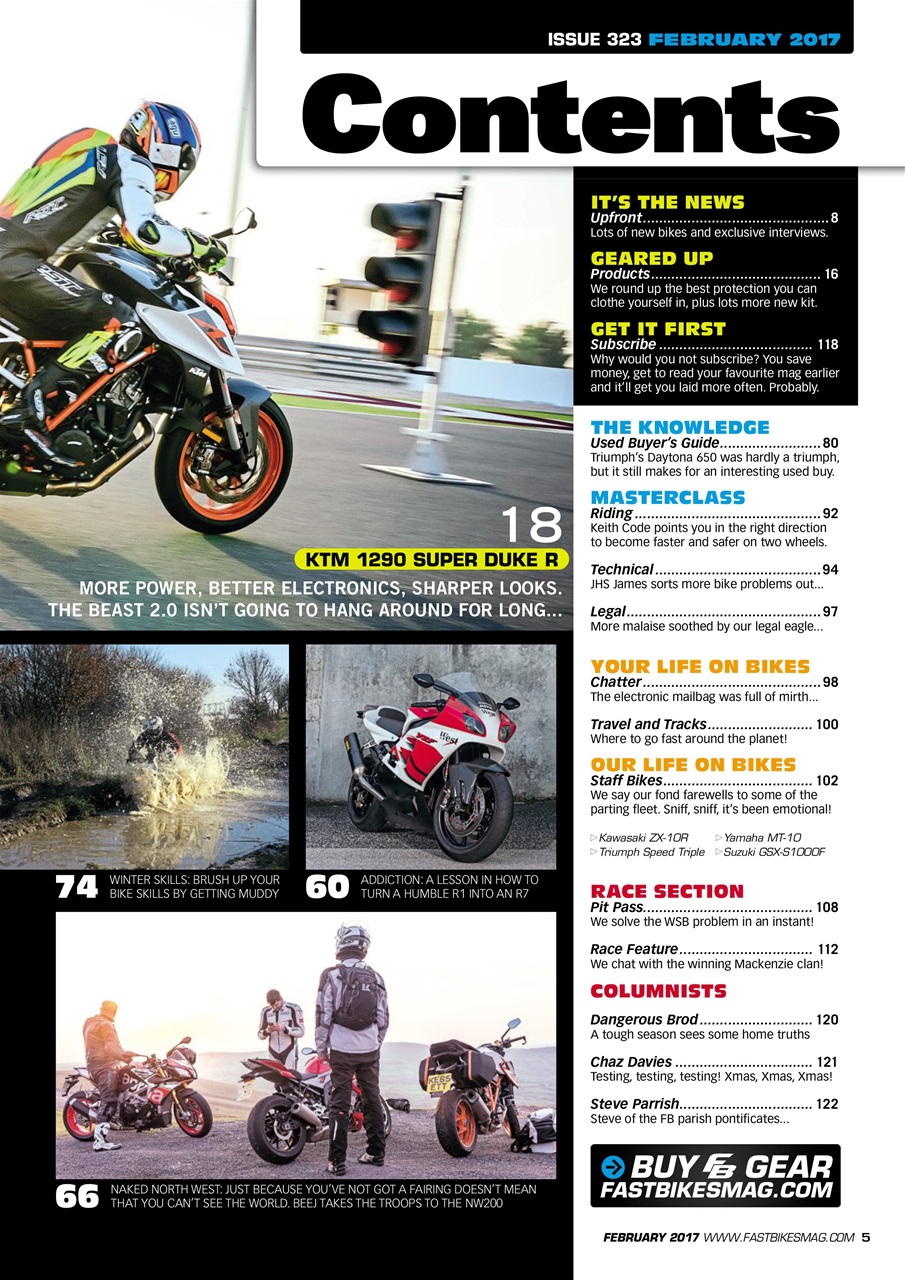 Fast Bikes Preview Pages