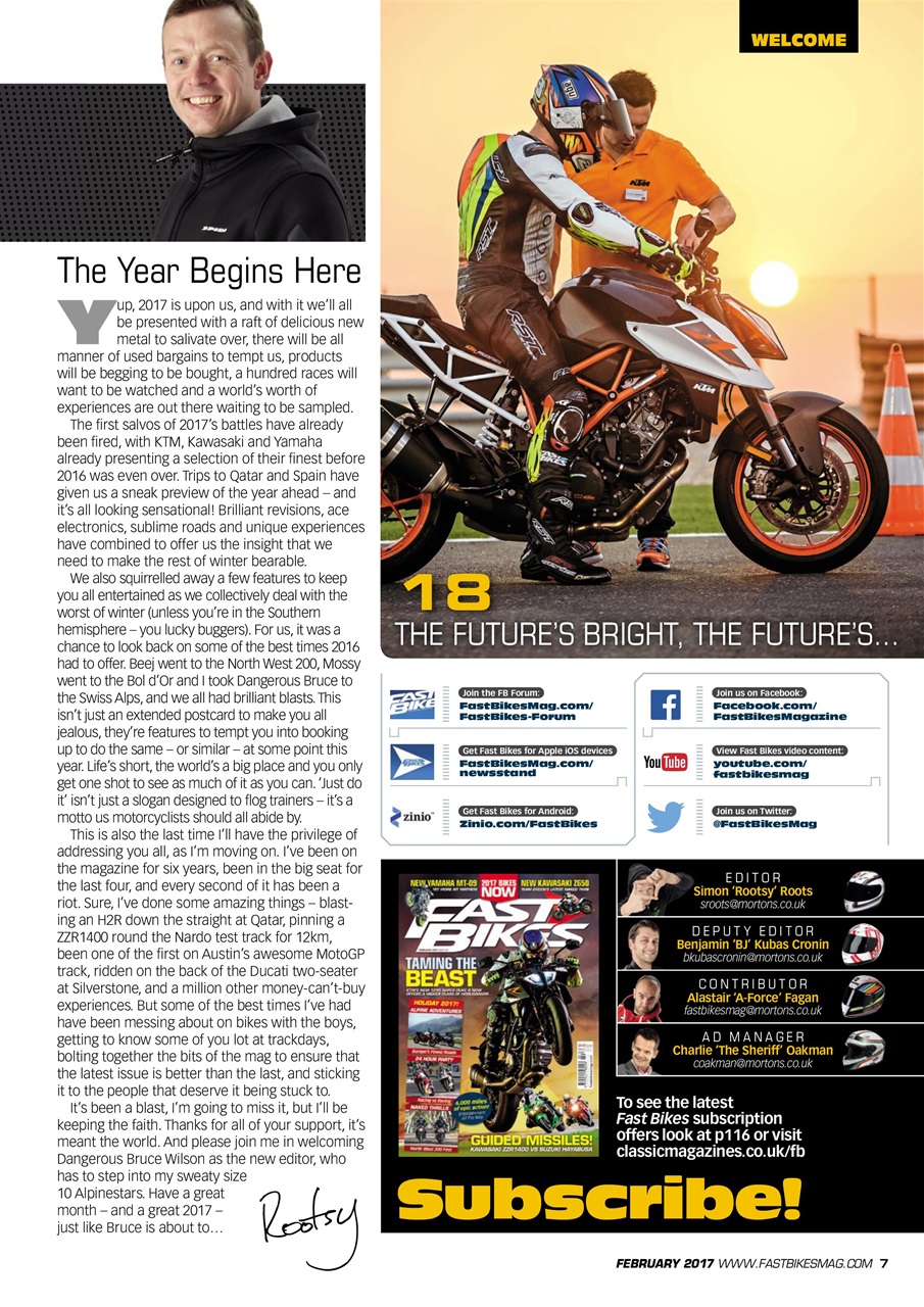 Fast Bikes Preview Pages