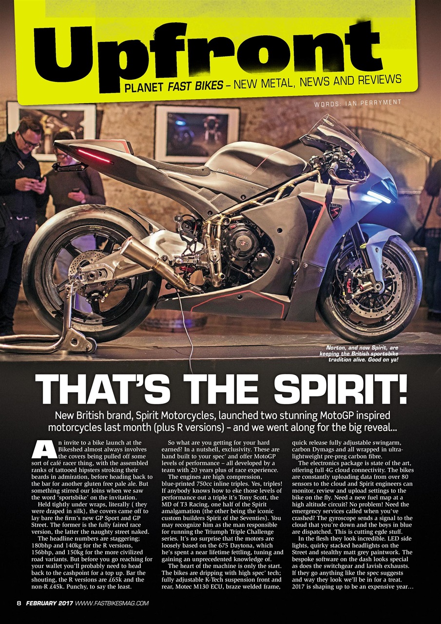 Fast Bikes Preview Pages