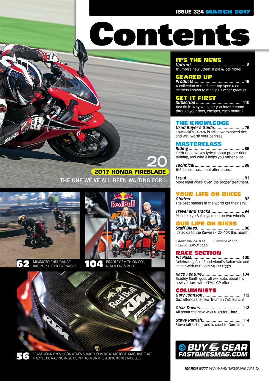 Fast Bikes Preview Pages