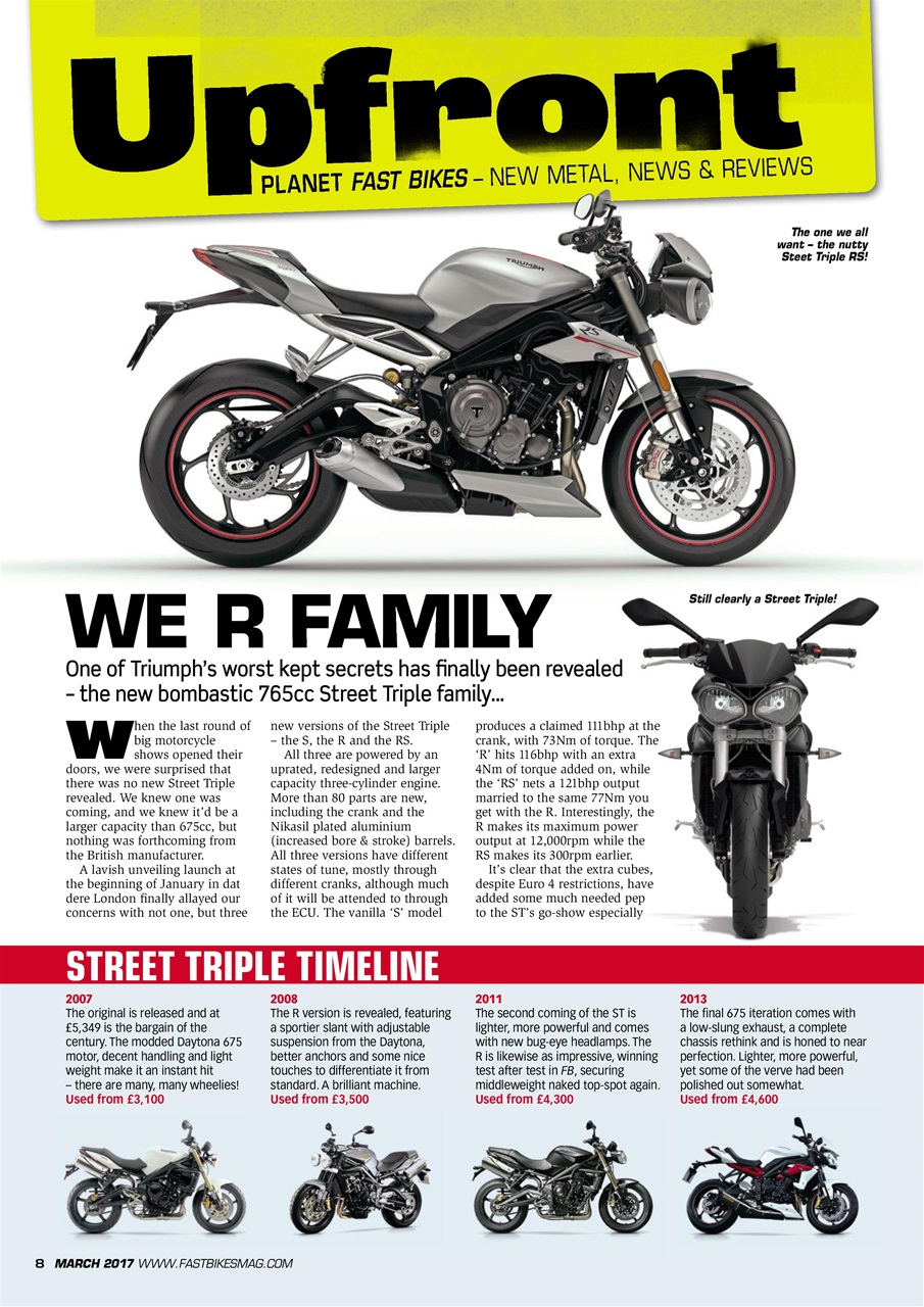 Fast Bikes Preview Pages