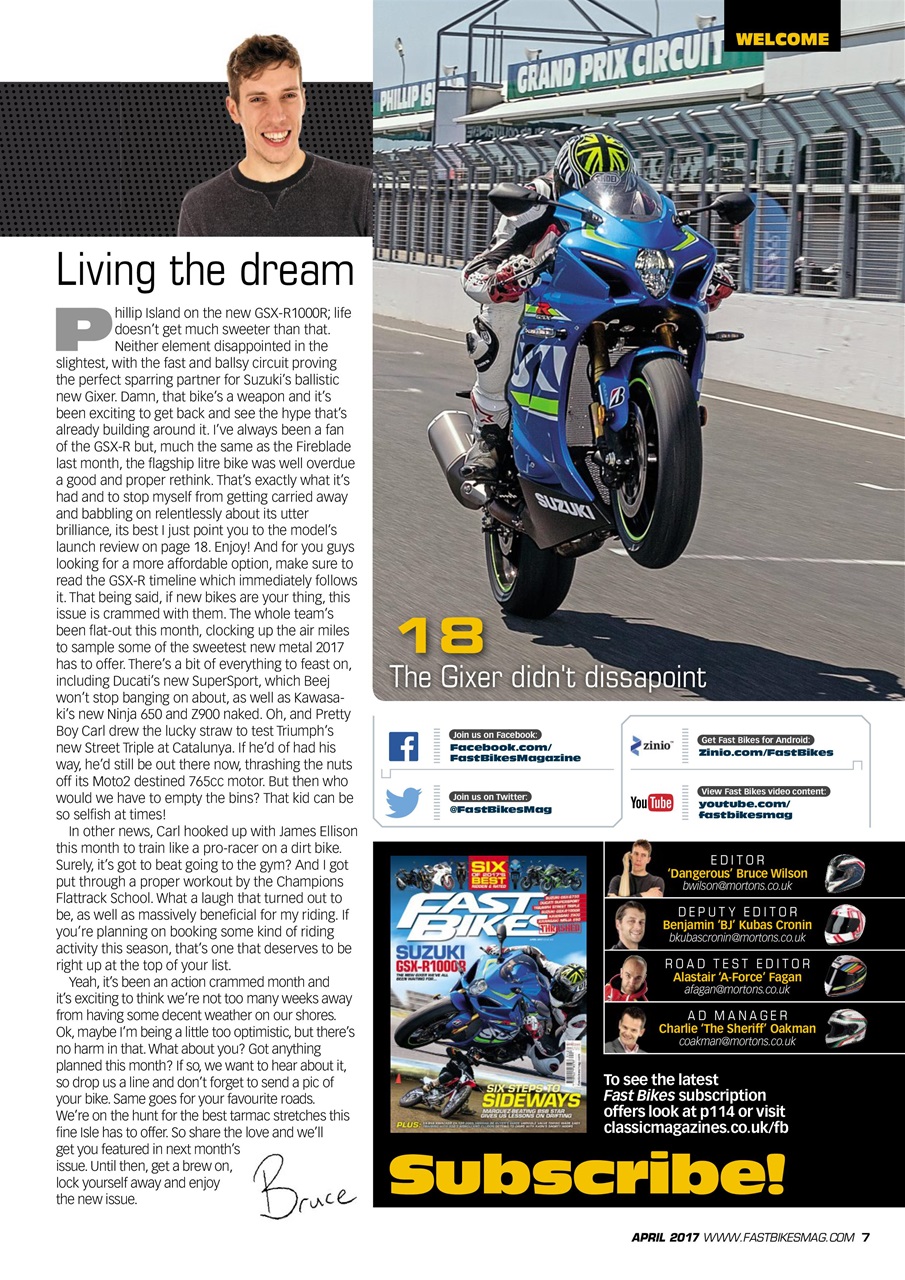 Fast Bikes Preview Pages