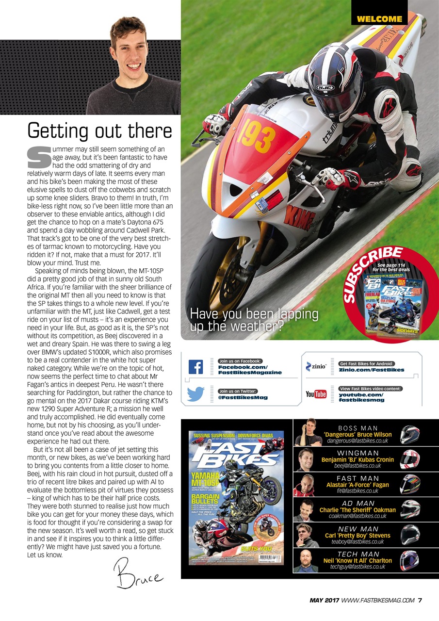 Fast Bikes Preview Pages