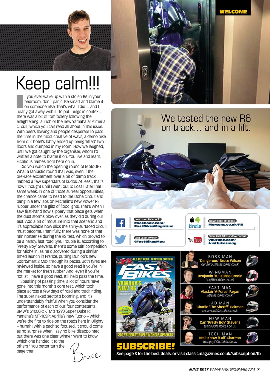 Fast Bikes Preview Pages