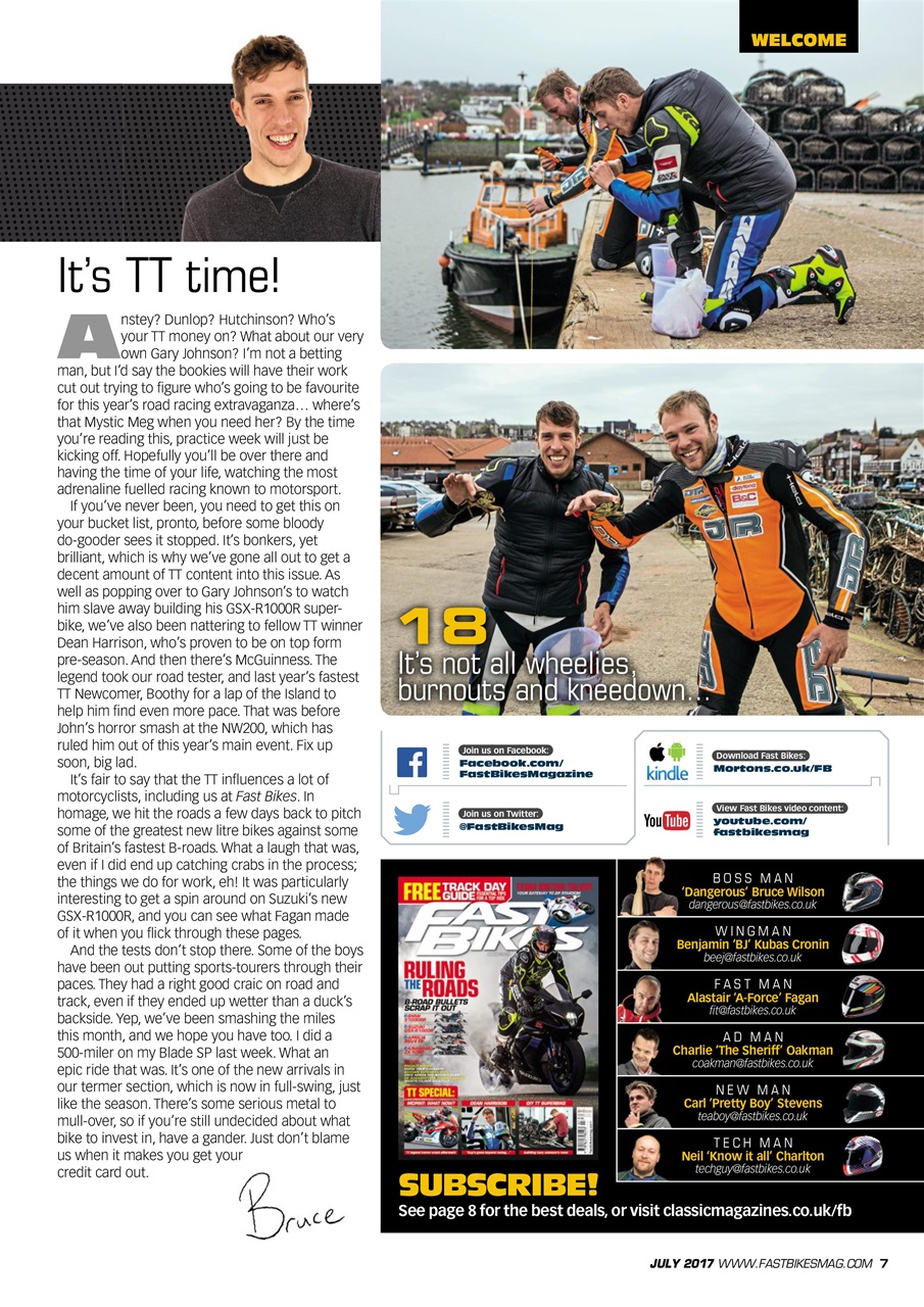 Fast Bikes Preview Pages