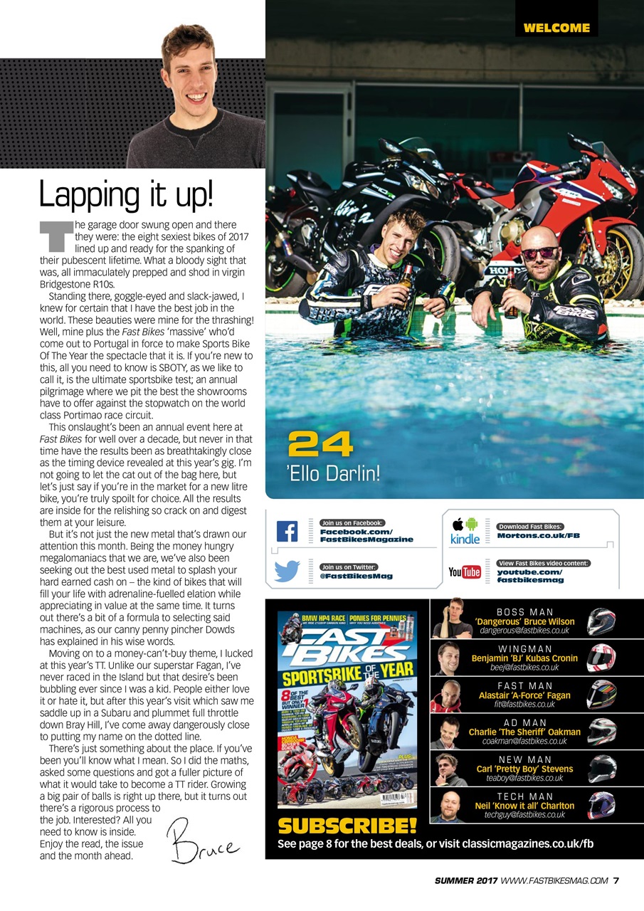 Fast Bikes Preview Pages