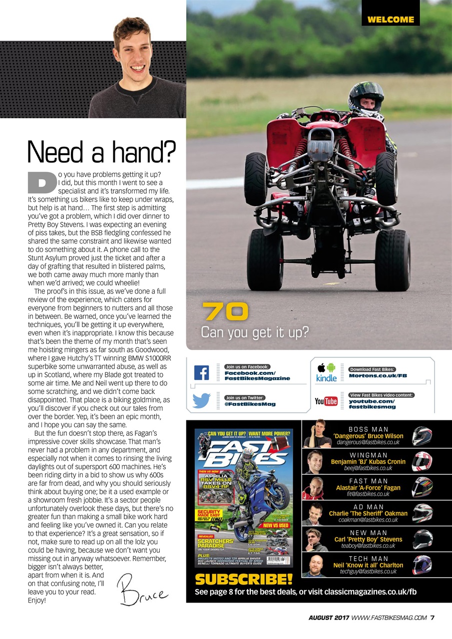 Fast Bikes Preview Pages