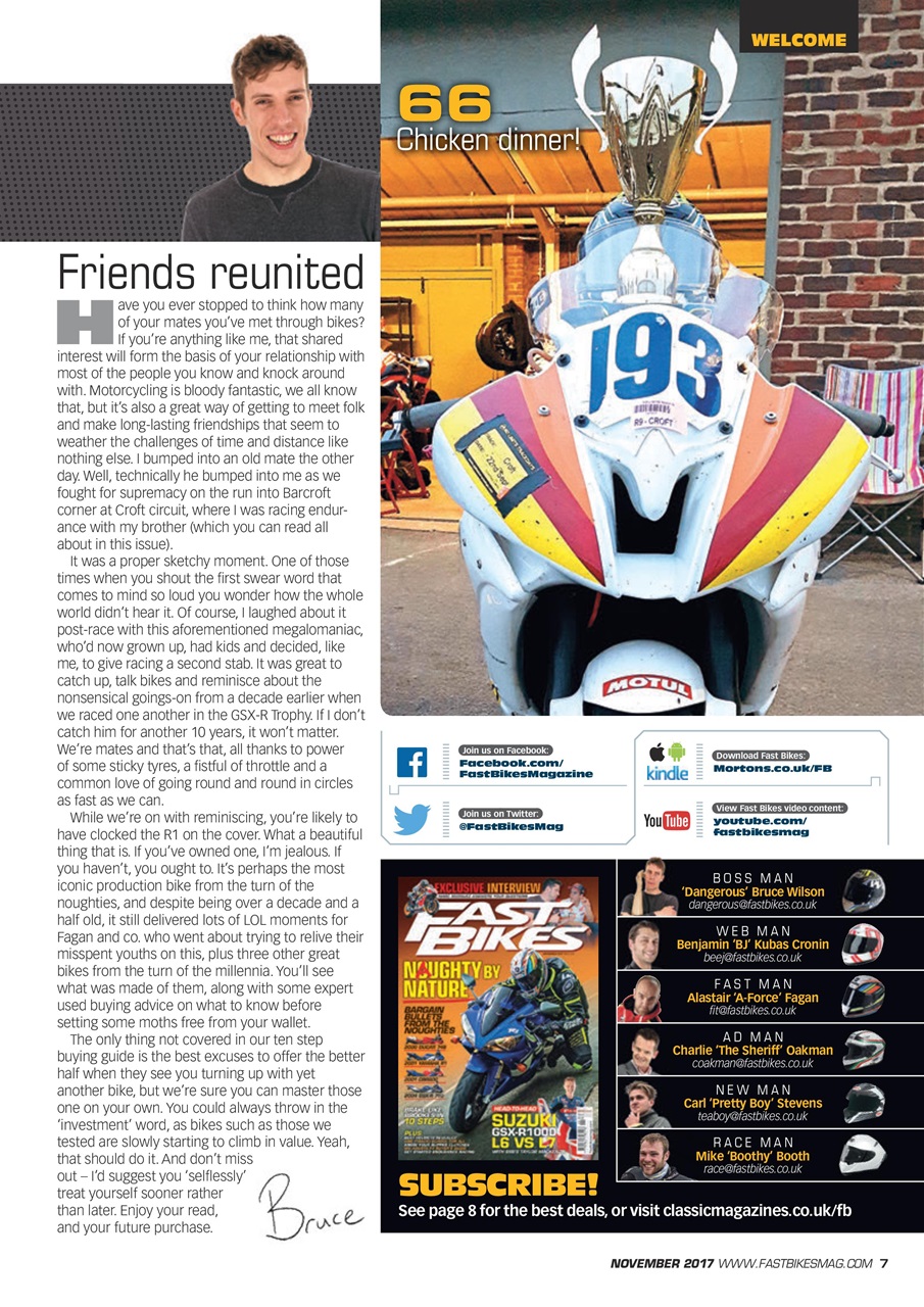 Fast Bikes Preview Pages