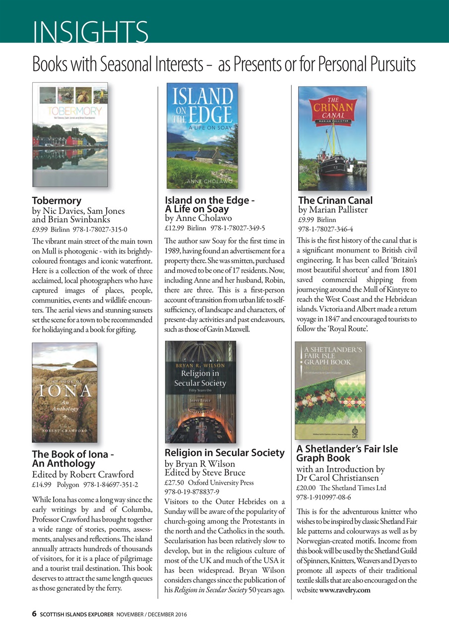 Scottish Islands Explorer Preview Pages