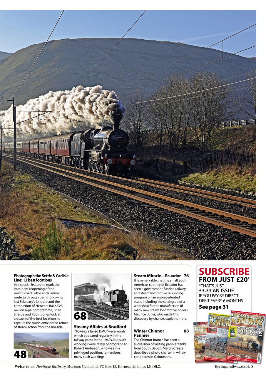 Heritage Railway Preview Pages
