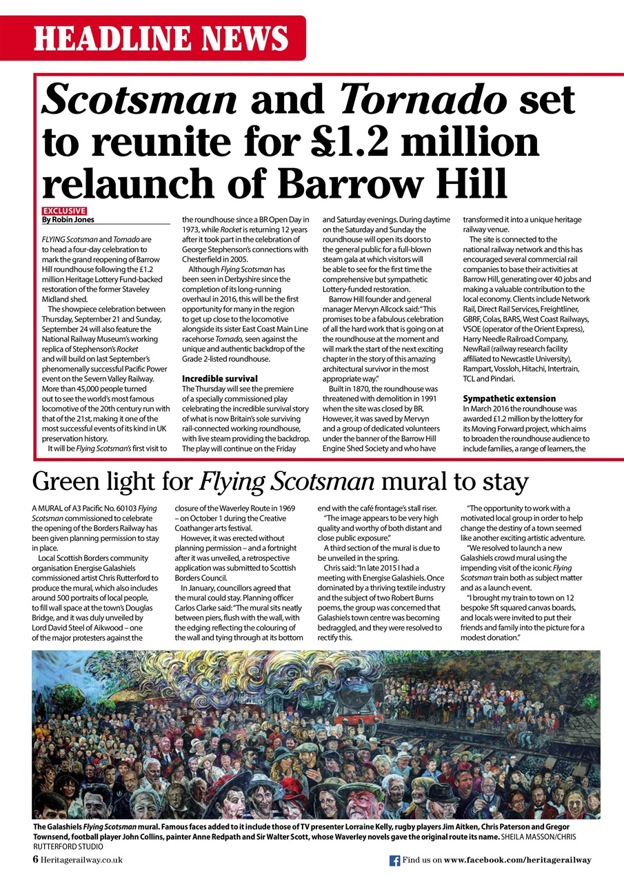 Heritage Railway Preview Pages