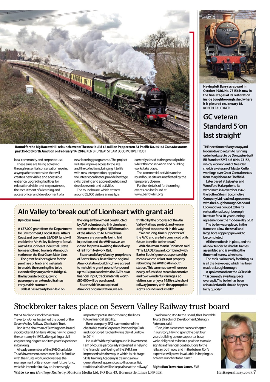 Heritage Railway Preview Pages