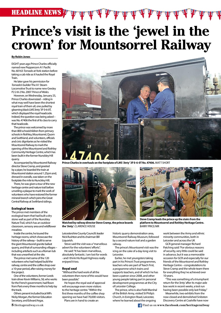 Heritage Railway Preview Pages