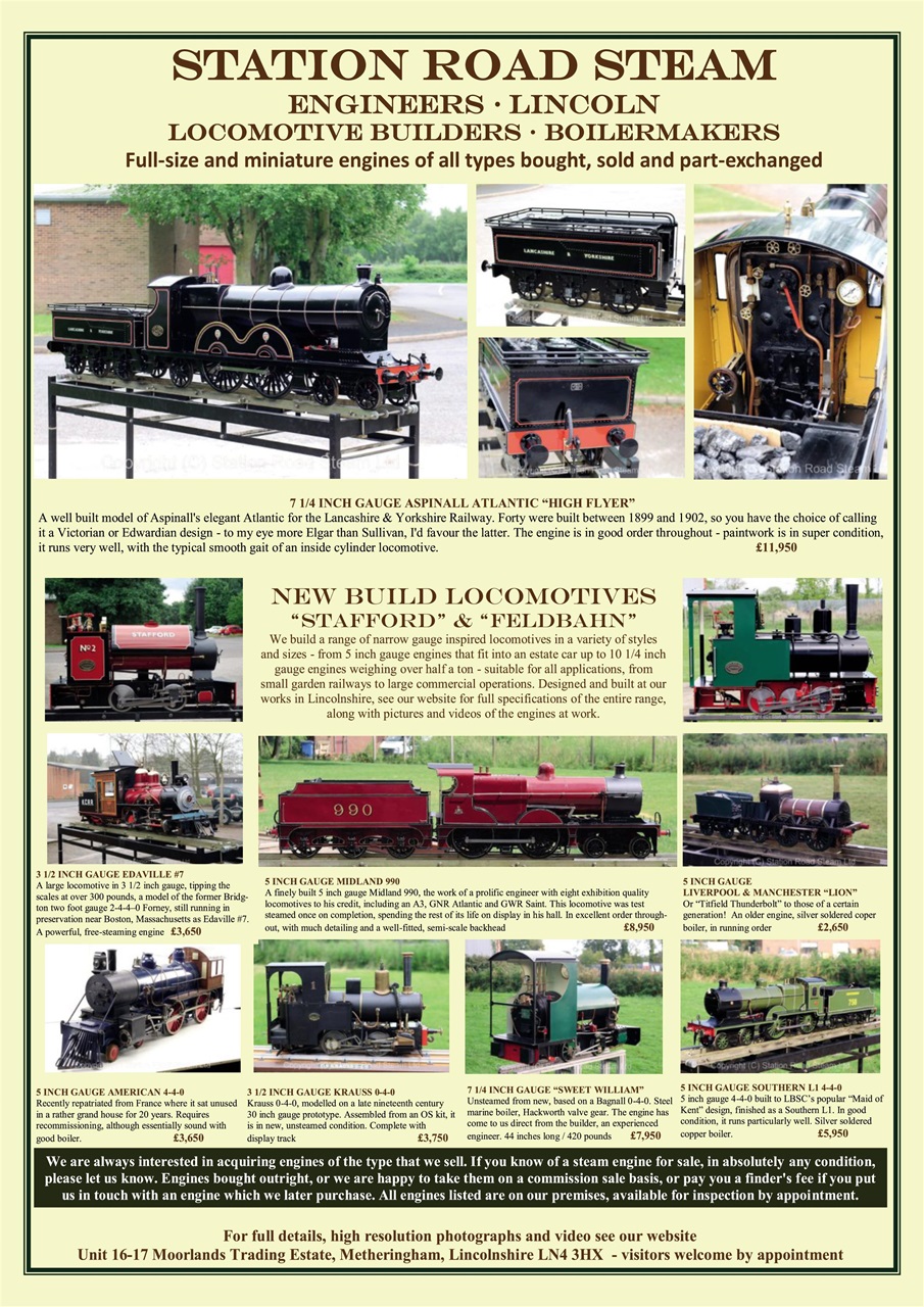 Heritage Railway Preview Pages