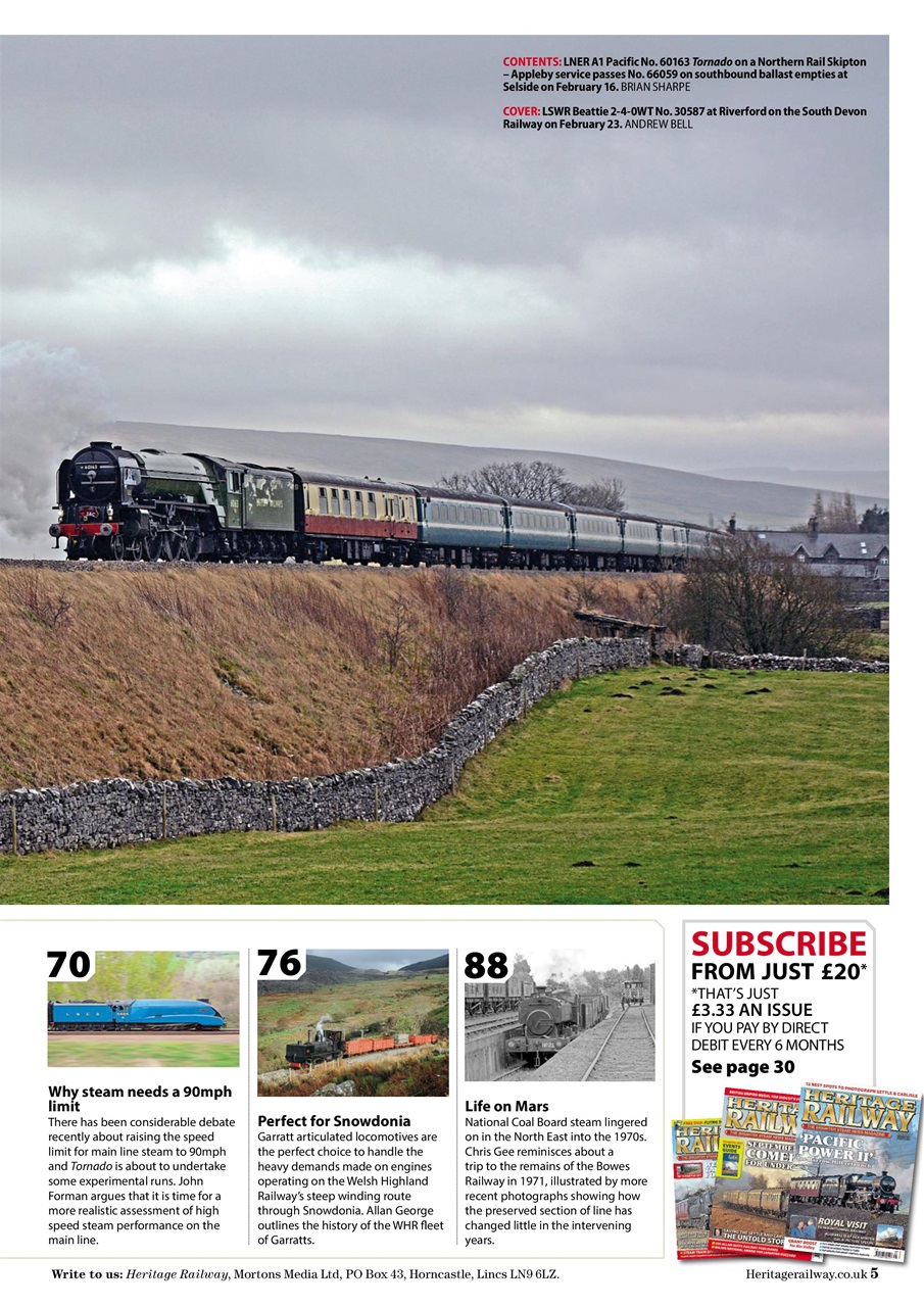 Heritage Railway Preview Pages