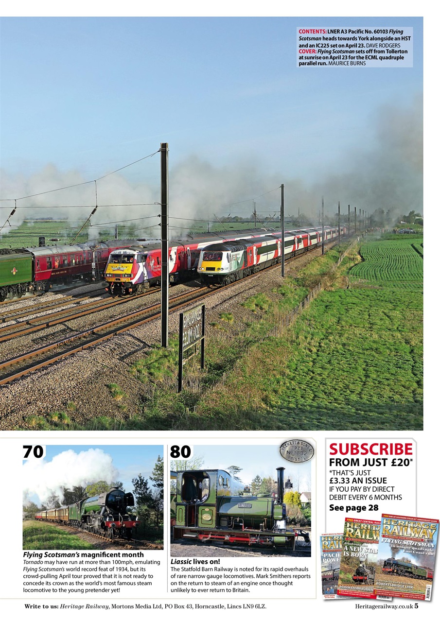 Heritage Railway Preview Pages