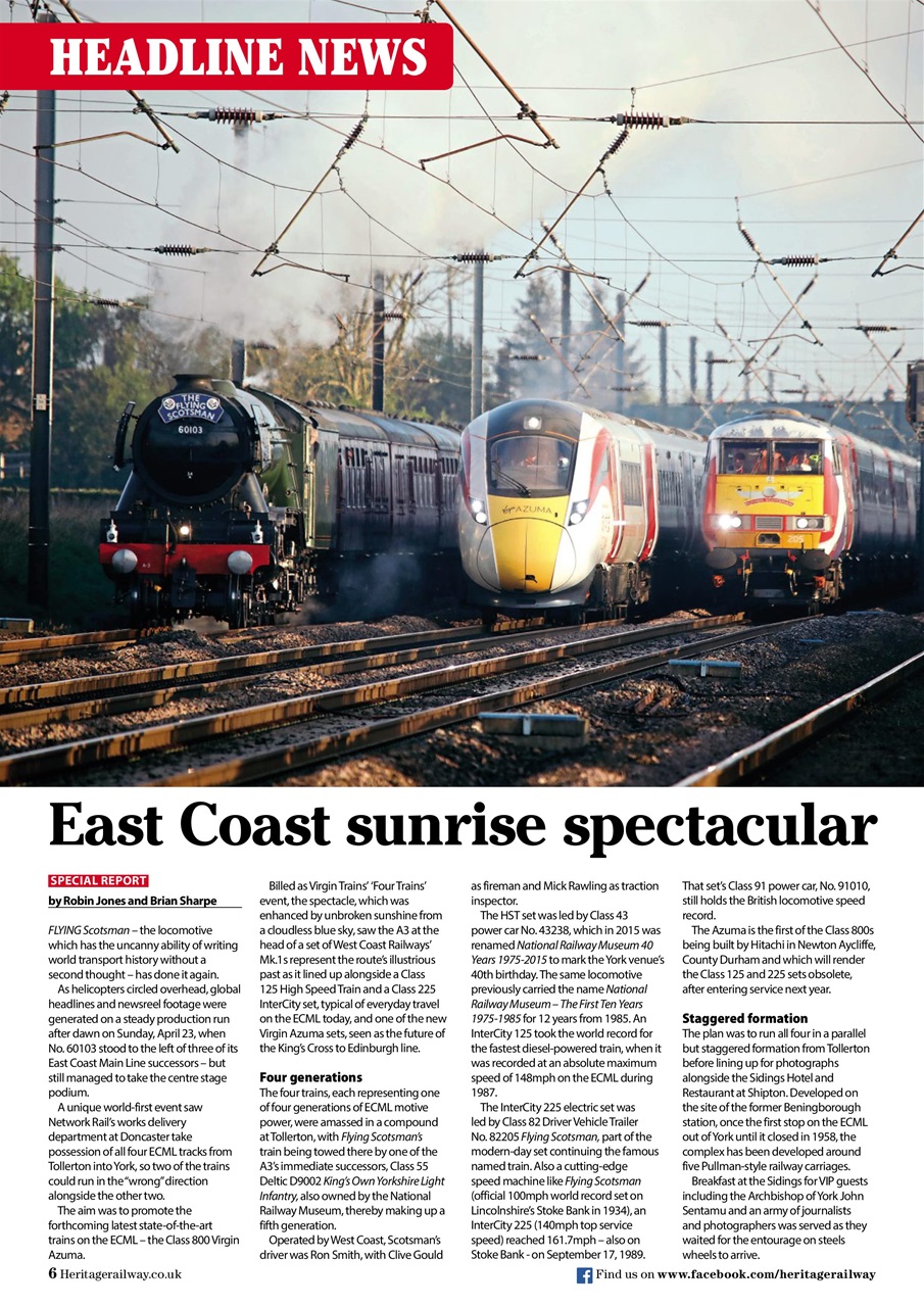 Heritage Railway Preview Pages