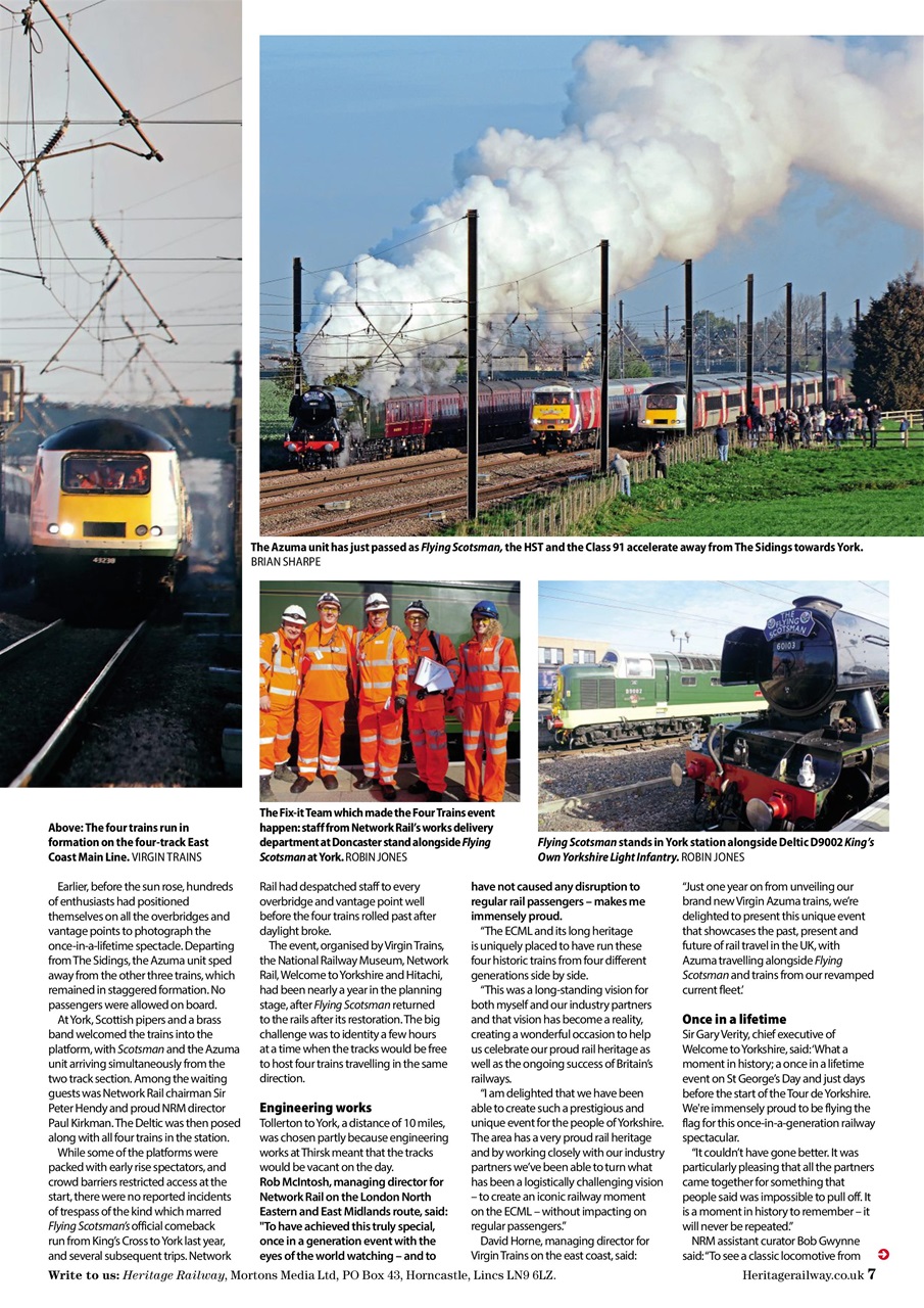 Heritage Railway Preview Pages