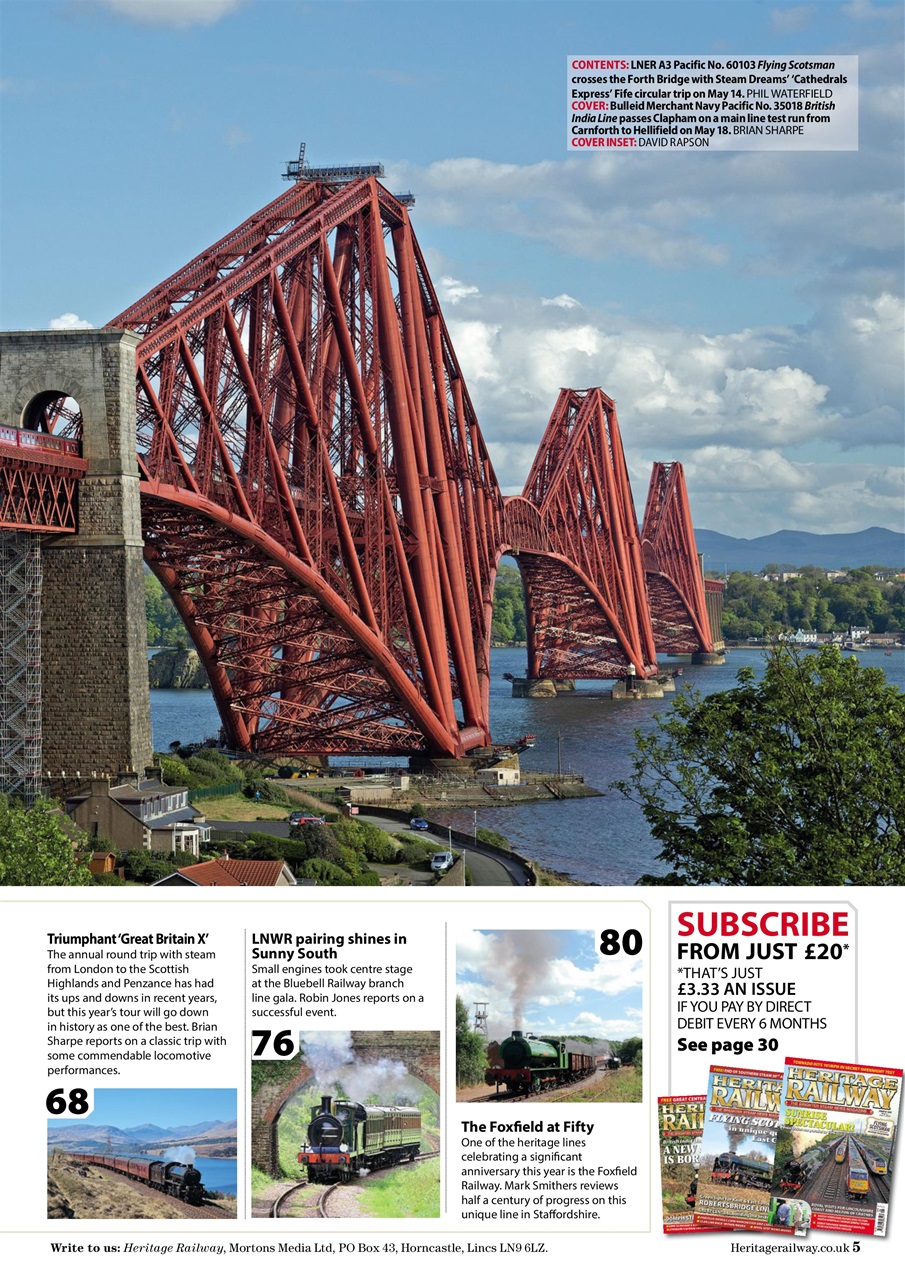 Heritage Railway Preview Pages