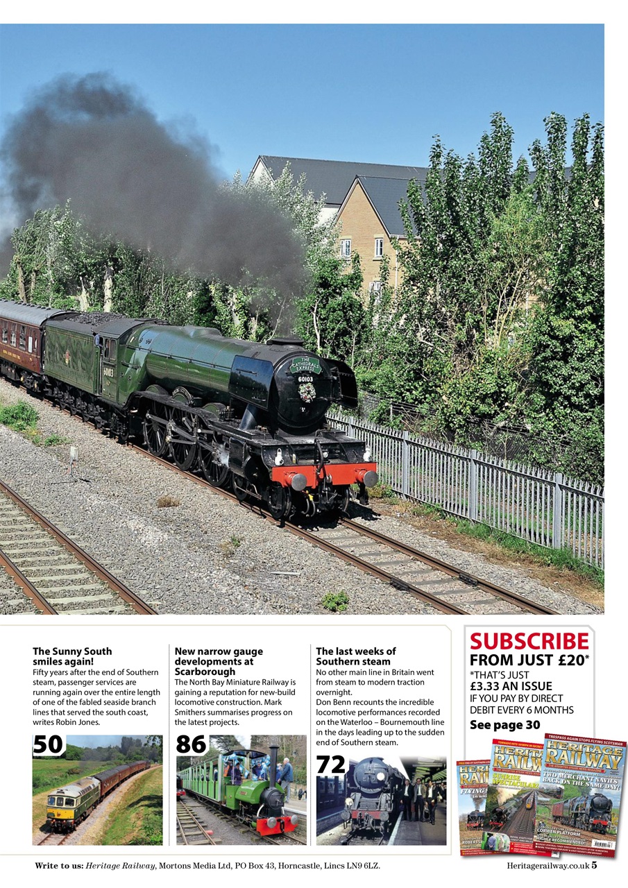 Heritage Railway Preview Pages