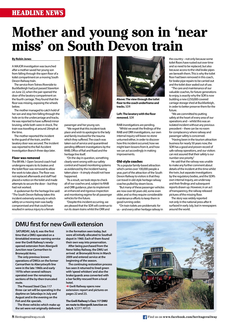Heritage Railway Preview Pages
