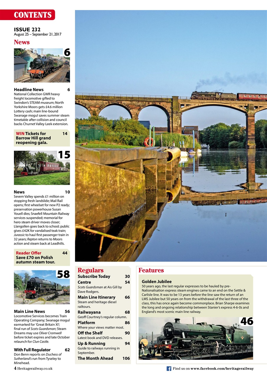 Heritage Railway Preview Pages
