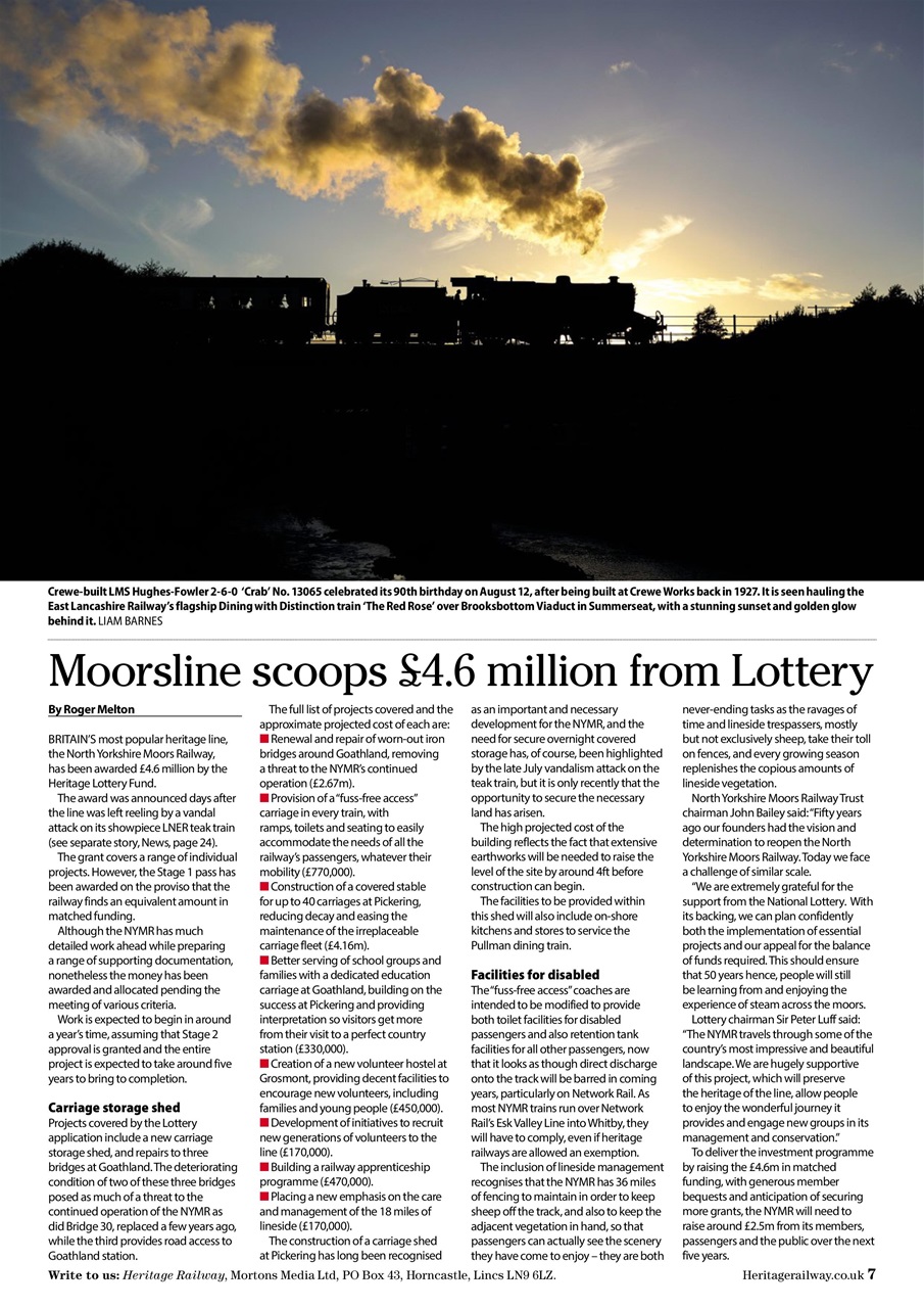 Heritage Railway Preview Pages