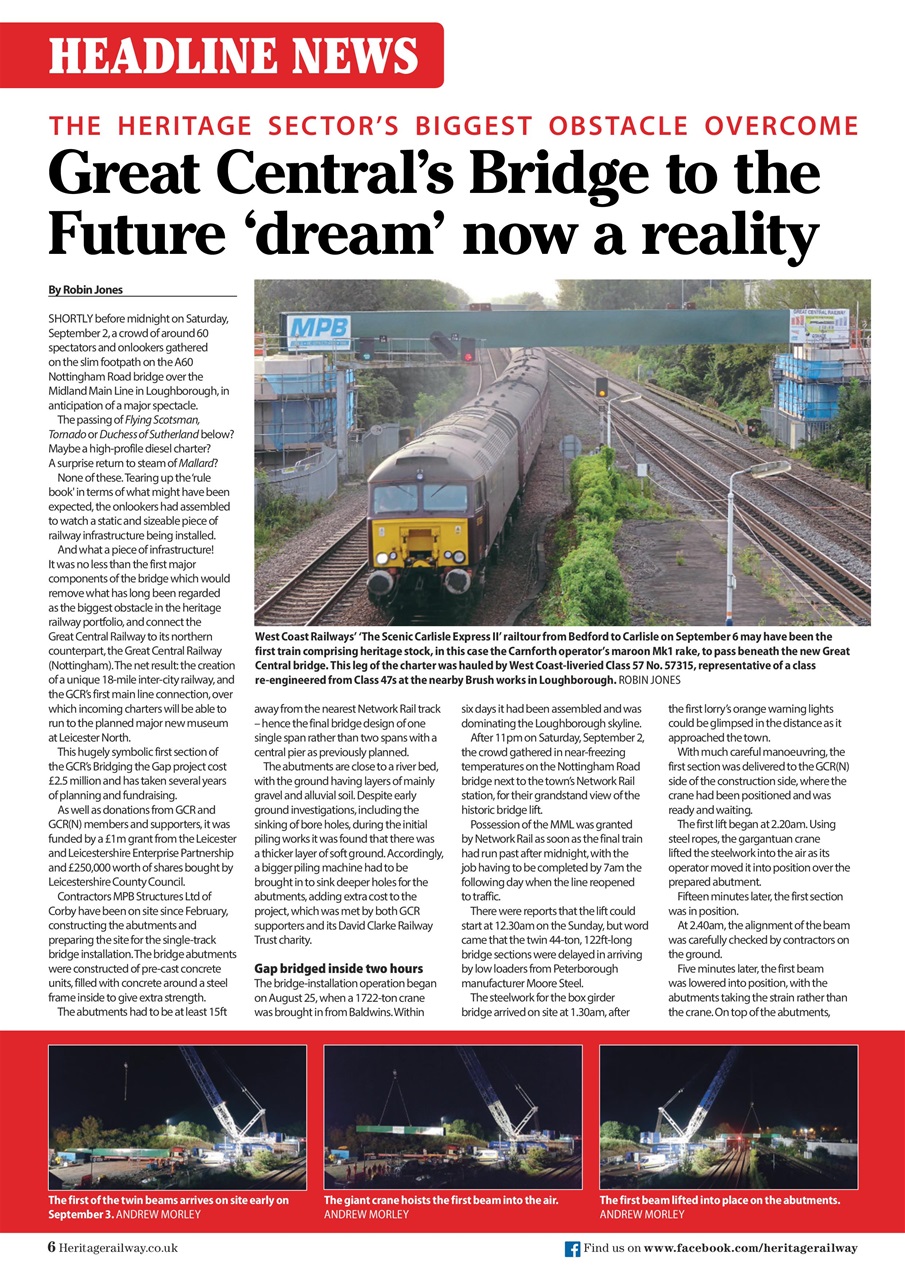 Heritage Railway Preview Pages
