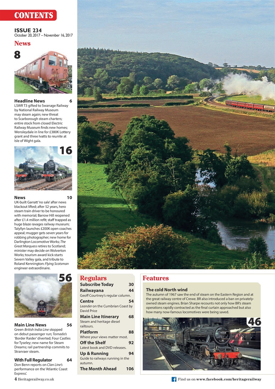 Heritage Railway Preview Pages