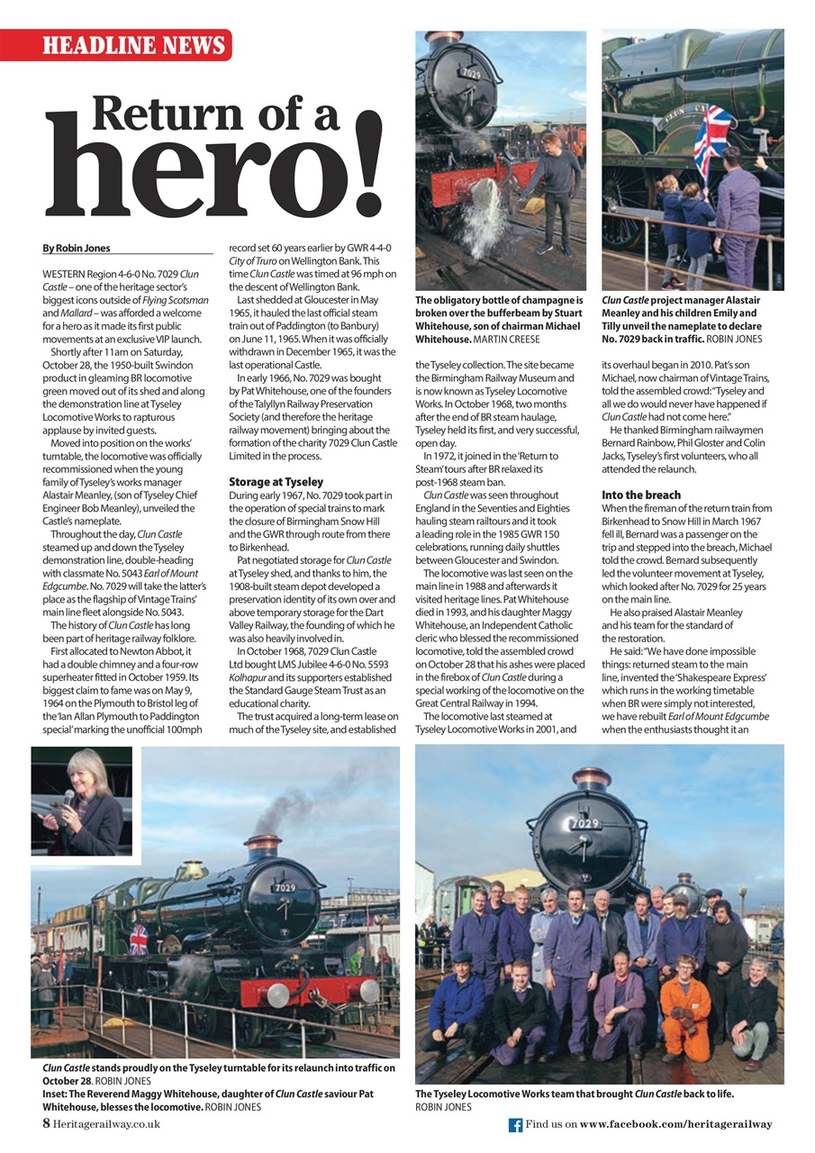 Heritage Railway Preview Pages