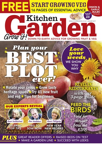 Kitchen Garden Magazine issue January 2017