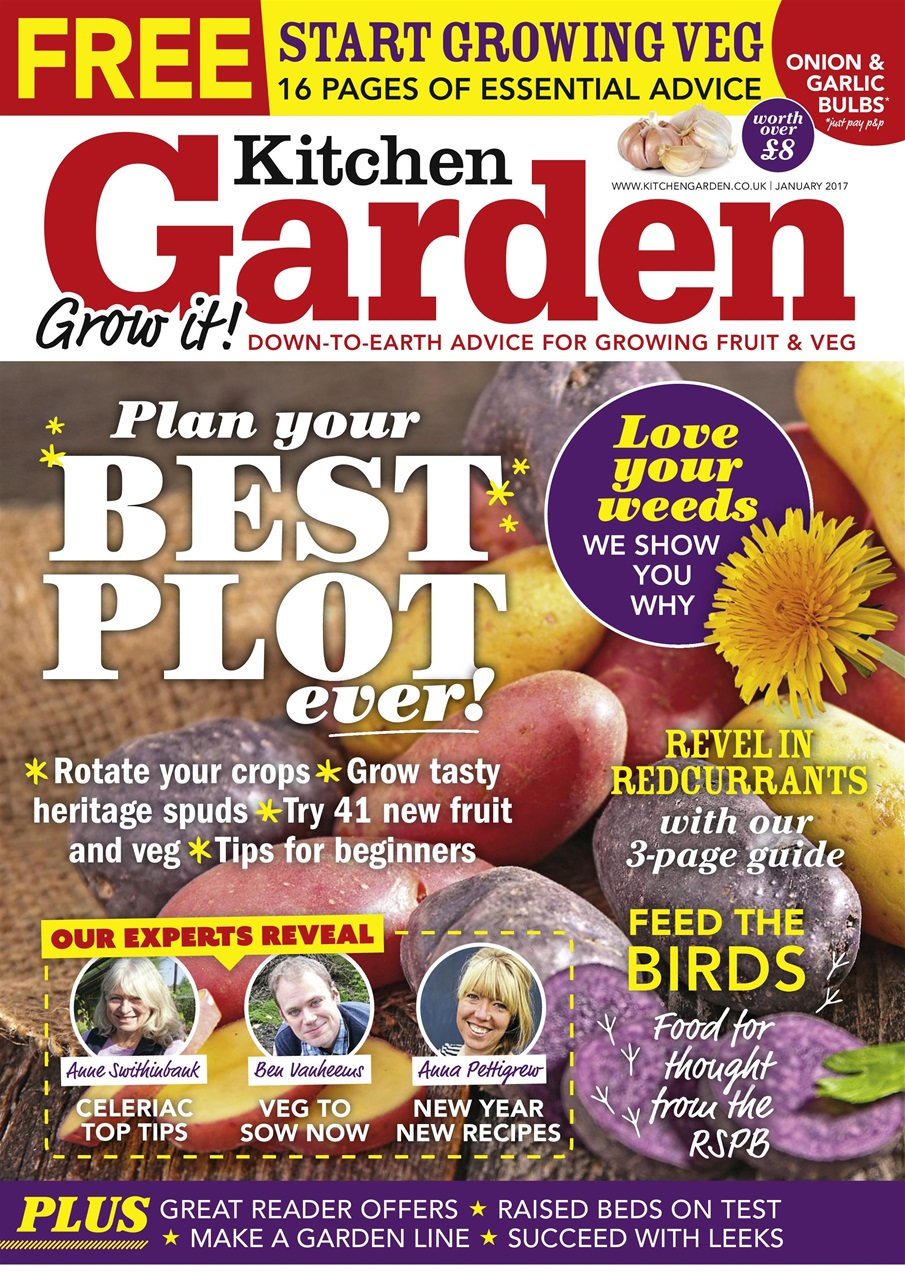 Kitchen Garden Magazine Preview Pages