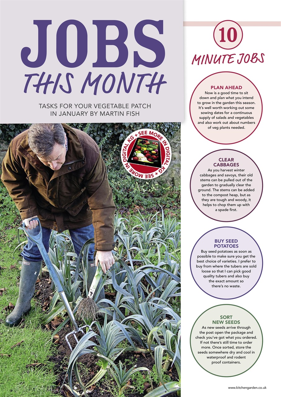 Kitchen Garden Magazine Preview Pages