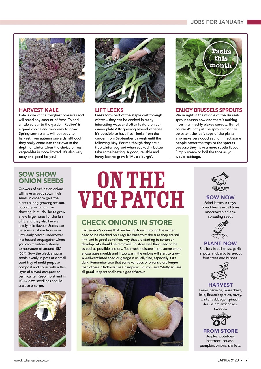 Kitchen Garden Magazine Preview Pages