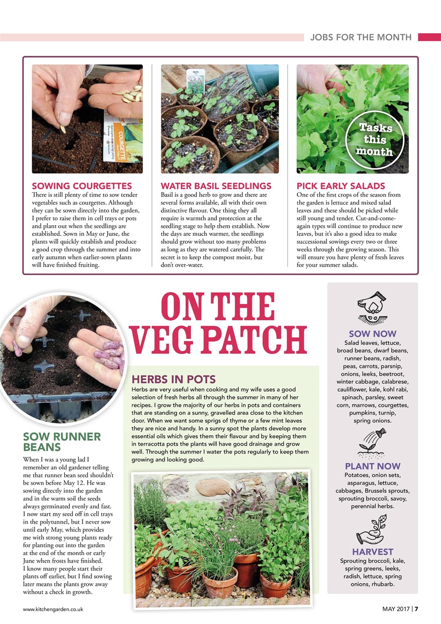 Kitchen Garden Magazine Preview Pages
